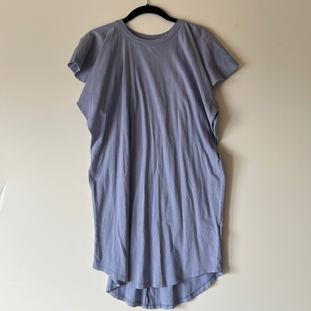 Urban Outfitters Kimchi Blue Periwinkle Blue Cotten Tee Dress Small with Tags